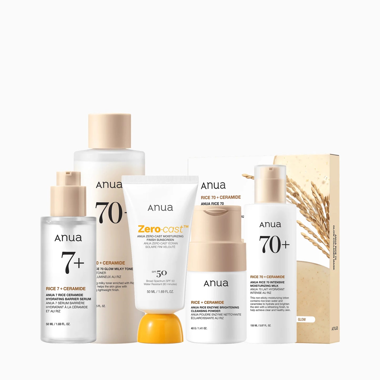Anua Rice Nourishing Full Set